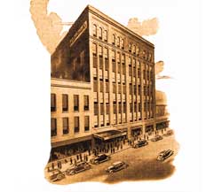 Blue Cross building in 1948.
