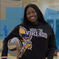Dorothy, volleyball coach and director of diversity, equity and inclusion