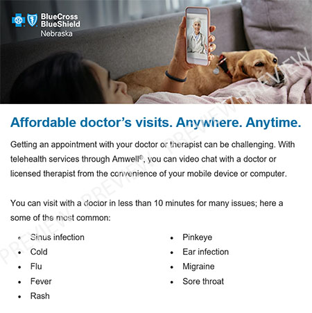 Telehealth Email preview
