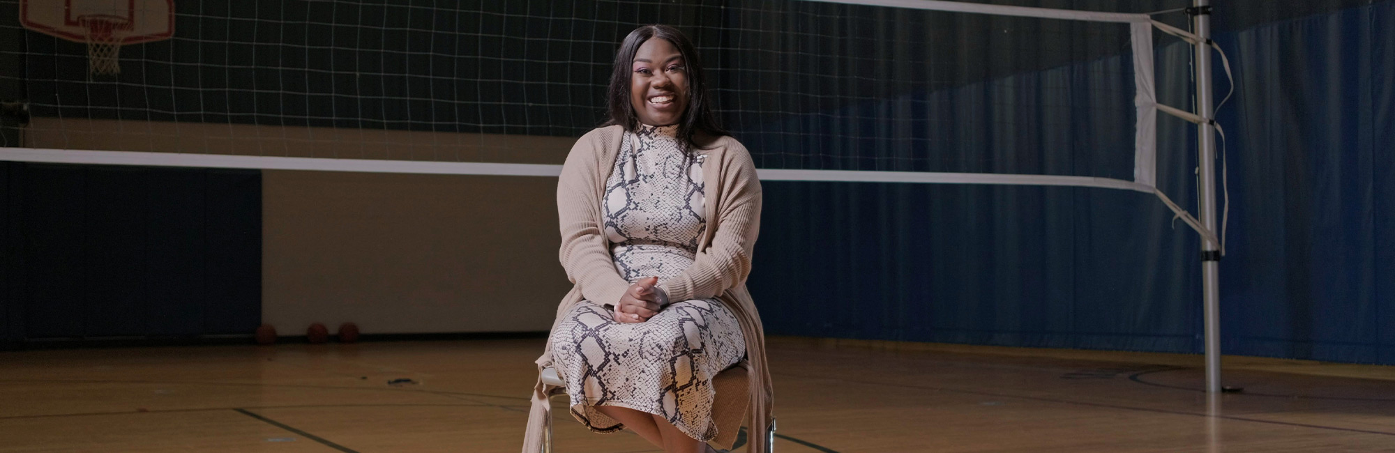 Dorothy, a former college athlete who is now a volleyball coach and director of diversity, equity and inclusion